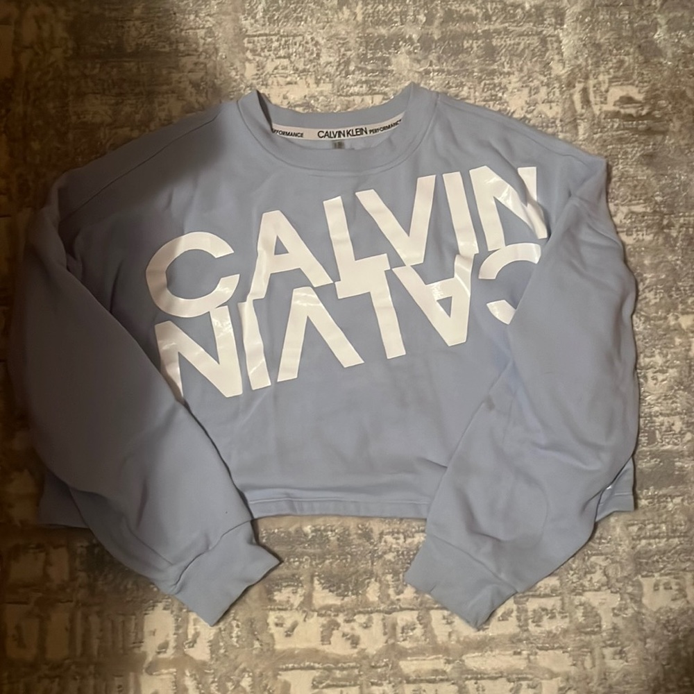 Calvin Klein Cropped crewneck